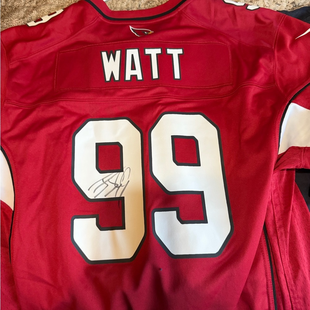 Nike Men's AZ Cardinals Signed JJ Watt Jersey - Picture 4 of 4